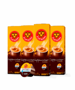 Kit Cappuccino Lovers 40 Cápsulas TRES 3 Corações