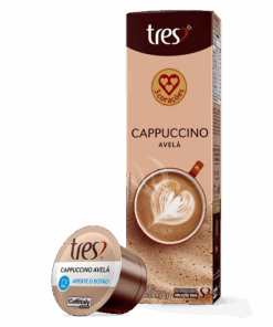 Cápsula de Cappuccino Avelã TRES 3 Corações