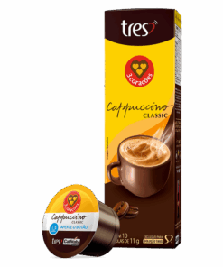 Cápsula de Cappuccino Classic TRES 3 Corações