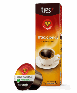 Cápsula de Café Filtrado TRES 3 Corações