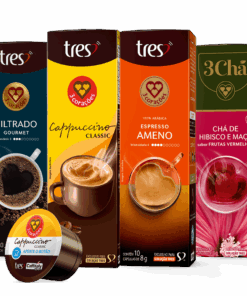 Kit Variedades 120 Cápsulas TRES 3 Corações