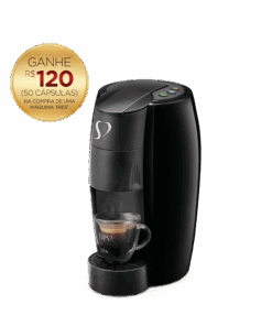Cafeteira Espresso LOV Preta Automática - 3 Corações