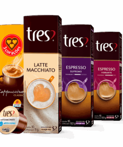 Kit Best Sellers 40 Cápsulas TRES 3 Corações