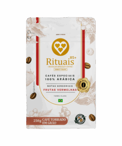 Café Torrado em Grãos Rituais Frutas Vermelhas 3 Corações Pacote 250g